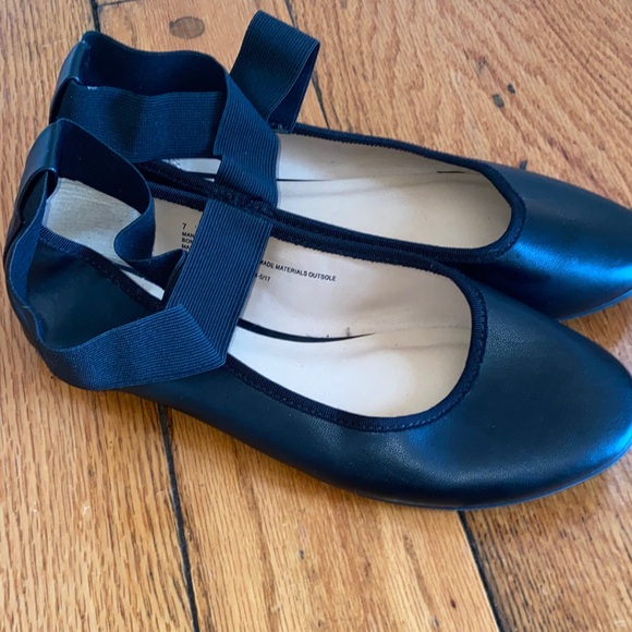 Mossimo Black Flats size 7 - Picture 1 of 4